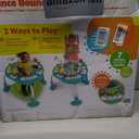 Bright Starts Bounce Bounce Baby 2-in-1 Activity Center Jumper & Table - Playful Pond (Green), 6 Months+