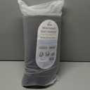 Cushion Lab Patented Pressure Relief Seat Cushion for Long Sitting Hours on Office & Home Chair - Extra-Dense Memory Foam for Soft Support. Car Pad for Hip, Tailbone, Coccyx, Sciatica - Black