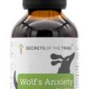 Wolf's Anxiety | Natural Herbal Dietary Supplement for Dogs | Support Stress Relief in Dogs | Alcohol-Free Extract, Chamomile, Lemon Balm, Lavender, Linden, Fennel 2 oz