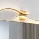 Likelgn LED Bathroom Vanity Light Fixture, 39 inch, Matte Black, 3000K-6500K Color Adjustable, Wall Mounted