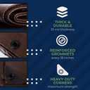 GREEN LIFESTYLE Heavy Duty Tarp Waterproof  Covers Supplies & Equipment (10x12)