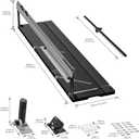 35 inch Compact Elite Mat Cutter, High Precision Mat Board Cutter Black