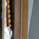 Book Shelf, 4-Tier Bookshelf with Storage, Small Bookcase Display Shelves for Small Spaces, Bedroom, Living Room and Office with Solid Wood Legs (Rustic Brown)