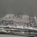 KOZYFLY Boho Area Rug 3x5 Ft Rugs for Entryway Washable Entry Rug Non Slip Door Mat Indoor Entrance Printed Faux Wool Throw Rugs for Entrance Kitchen Living Room, Black/Taupe/Beige