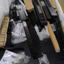 Work Benches for Garage, Heavy Duty Workbench with Drawers, Lights, Pegboard & 12 Hooks, 600LBS Capacity, Suitable for Tool Organizers and Storage, for Garage, Workshop, Basement, Garden & Shop (Dark Black)