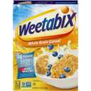 Weetabix Biscuits Whole Grain Cereal, Good Source of Fiber, Low in Fat, Heart Healthy, Vegan, Breakfast or Snack, 14 oz (EXP 06/18/26)