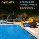 [August Upgraded] Canamax G52 Backup Valve - Compatible with Polaris 180, 280, 380, 480, 3900 Pool Cleaner, Vac-Sweep 380, 280, 280 TankTrax - Improved Valve Lifespan, Upgraded Crack Resistant Casing