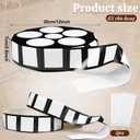 Bucherry 6 Pcs Movie Night Decorations Movie Theater Theme Party Decoration 12 Inch Large Cinema Props Box Film Reel with Filmstrip Centerpieces for Bridal Shower Birthday Party Supplies Film Backdrop