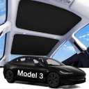 2026 Tesla Model 3 Sunshade Roof, Tesla Model 3 Highland Accessories
