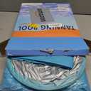 [2025 New Upgraded] Pool Floats Adult - Inflatable Pool Float with Canopy, Pool Floats Adult Heavy Duty, Cooling Water Floaties with Backrest & Cup Holder for River Lake Floats Inflatable Pool Floatie