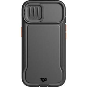 Tech21 Evo Max case for iPhone 15 - Compatible with MagSafe - Impact Protection Case - Lanyards Included - Black