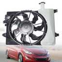 Radiator Condenser Cooling Fan Replacement for Elantra 2014-2016