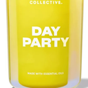 Day Party Candle, Citrus Scents, Made with Essential Oils, 8 oz, Yellow