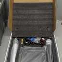 BASN UHF Dual Channel Wireless Microphone System, Handheld Mics for Stage, Karaoke, Weddings, DJ, and Events (Black & White)