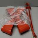 1 Pcs Red Bow Wreath Hanger 12 Inch with Adjustable Wreath Hanger 15-25 Inch, Iron Decorative Hook for Christmas, Wedding, Home Decor, No Drill Needed, Gift for Women