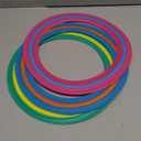 JEEFUD Flying Disc for Kids Adults 11 inch Flying Ring, 3 Pack Beach Backyard Sports Play Soft Discs, Sport Outdoor Toy Gift for 4+ Year Old Boys Girls Family (3PCS (BluePink&Turquoise))