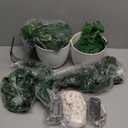 2 Packs Fake Hanging Plant with lights Artificial Plants with Pots for Home Decor Macrame Plant Hanger with Faux Vines Greenery for Bedroom Bathroom Room Ceiling Wall Boho Decor Indoor Outdoor