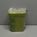 LALASTAR Food Waste Basket Bin for Kitchen, Small Countertop Compost Bin with Lid, Odor-Free Food Scrap Container, Wall Mounted Garbage Can, 3L/0.8 Gal, Green