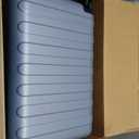 NINETYGO Carry On Luggage 22x14x9 Airline Approved, 20 Inch Luggage with Smooth Spinner Wheels, Expandable, Hard Shell PC Suitcase, Lightweight Travel Luggage, TSA Approved (Shadow, Rhine Max)