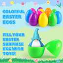Easter 12 Pcs Party Supplies Easter Gnome Dwarf Figurines Plush Mini Dwarf Hunting Egg Figures for Gifts