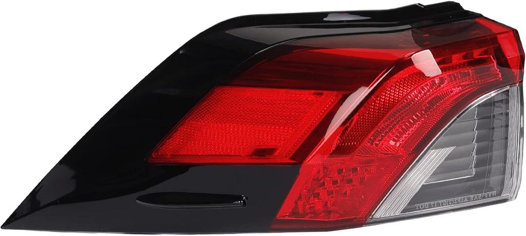 Dasbecan Left Driver Side Outer Tail Light Assembly Compatible with Toyota RAV4 2019 2020 2021 2022 2023 2024 Replace 81550-0R090 TO2805148 Rear Brake Lamp Taillight