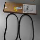 uxcell 2pcs K26 Rubber V Belt, K Section V-Belt 26" Outside Circumference x 0.315" Width x 0.236" Thick, Industrial Power Transmission Belt