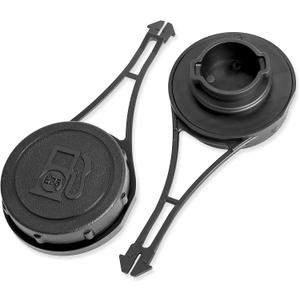 799585 Gas Cap Fit for B&S Mower - Fuel Tank Cap Fit for B&S 625e, Troy Bilt 200 100 Mower with 550EX engine Engines, Gas Tank Caps Fit for Craftsman Hu sqvarna Toro Lawnmower, 2 Pack