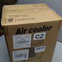 Evaporative Air Cooler, 2.5 Gal Portable Air Conditioners for Room, 60W Portable AC Unit w/Remote & Timer, Quiet Swamp Cooler, Windowless Air Conditioner Cooling Fan for Office Dorm Garage