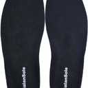 Wide Fit Insoles for Men 4E EEEE (Black)