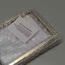 YiPinYin 4x6'' Gold Floating Frame Set of 2, For Photo Sizes (2x3'', 3.5x 5''), Plated Metal Frames for Tabletop/Shelf Display, Wedding, Christmas,Birthady, Home or Office Decoration Frames Silver.
