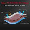 Comnova Griddle Cover for Blackstone Griddle Without Hood 36 Inch - 600D Flat Top Grill Cover for Blackstone 4 Burner Grill, 36" Griddles Cover for Black Stone and FTG600 (with Pole)