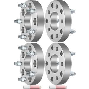 ECCPP 4PCS Change Your Bolt Pattern from 5x5 to 5x5.5 Conversion Wheel Adapters 5x127 to 5x139.7 1.25" 5 Lug Fits for 1985-2002 for Astro | 1997-2002 for Express 1500 | 2001-2012 for Savana 1500