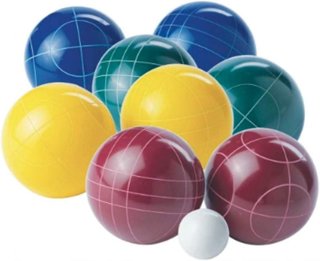 Franklin Sports Bocce Ball Set 8 All Weather Bocce Balls and 1 Pallino Beach, Backyard Lawn or Outdoor Party Game Professional, American, and Starter Set Options