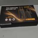 EAJION 5000mAh Universal Battery Pack for Reclining Furniture, Rechargeable Wireless Power Supply Fits Furniture with 2-Pin Connection, Batteries for Electric Sofas, Couch, Power Recliner Chair