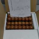 Masupu Solid Wooden Step Stool for Adults Kids, 11 inch Small Foot Stool, Non-Slip One Step Stool, Sturdy Foot Stool for Bathroom, Bedroom, Kichen, Plant Stand(Walnut Brown)