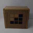 M1 PC Case -Walnut Front pane Pre-Installed 4 PWM ARGB Fan, ATX Mid-Tower Gaming PC Case, with Type-C,FOIFKIN (Black, M1)