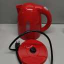 OVENTE Electric Kettle, 1.7L Fast Boiling Water Heater for Coffee or Tea, BPA Free with Water Level Gauge, Auto Shut-Off, Boil-Dry Protection, Indicator Light and Removable Filter, Red KP72R