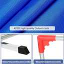 4 Pack Pickleball Barrier - Reusable Portable Ball Barrier Net & Table Tennis Training Barrier for Effortless Ball Retrieval, Court Surround & Home Practice