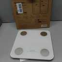 Ovutek Smart Scale for Body Weight, Digital Bathroom Scale BMI Weighing Body Fat Scale, Accurate Body Composition Scale Monitor for People's Health with Smartphone App, Compact Size, 400lb (White)