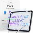 2 Pack Anti Blue Light Paper Film for iPad Pro 11 & iPad Air 5th 4th Generation 10.9 Inch, Drawing & Writing Feel Like on Paper, Matte Anti Glare PET Screen Protector, BlueLight Filter Eye