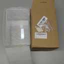 Hairnet Dispenser and Glove Holder, Universal Acrylic Storage for Beard Covers, Safety Glasses, Face Masks, Shoe Covers, Earplugs - Wall Mount or Countertop In Medical, Restaurant, Home