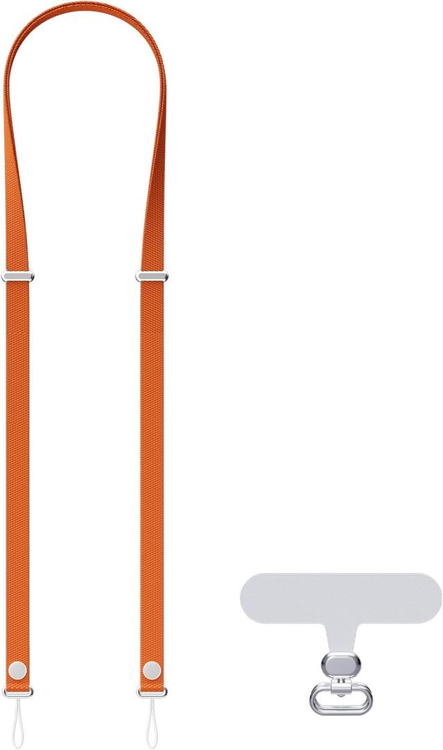 Hokone Lanyard Crossbody Strap for iPhone 17 Series, Adjustable Anti-Theft Neck Holder with Magnetic Strap & Quick Release