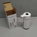 2026 Upgrade Automatic Soap Dispenser Touchless, 14.2oz/420ml Dish Hand Soap Dispenser for Bathroom and Kitchen, 4 Adjustable Volume, USB Rechargeable, Clog-Free, Large Capacity, White