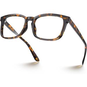 VISOONE Blue Light Blocking Glasses Square with Anti Computer Glare for Gaming Women and Men MONTANA