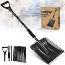 Snow Square Shovel, Shovels for Digging with D-Handle, Overall 41-Inch Long Garden Shovel for Car, Garden Tools