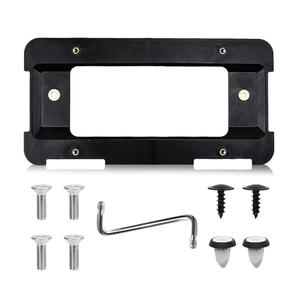 Wogomz Rear License Plate Frame Bracket Holder Mount, Rear License Plate Holder Compatible with Series 1/2/ 3/4/ 5/6 & X1 X3 X4 X5 X6 Z4, 51187160607 511882380615 Replacement