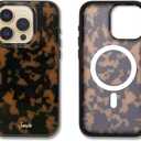 Sonix Case for iPhone 15 Pro Max | Compatible with MagSafe | 10ft Drop Tested | Tortoise Shell | Brown Tort