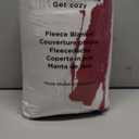 Bedsure Gentlesoft Sherpa Fleece Throw Blanket for Couch - Fluffy & Cozy Cable Jacquard Tufted Throw for Women Gift, Thick and Warm Christmas Blanket for Winter, Red, 50x60 Inches