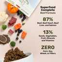 BADLANDS RANCH by Katherine Heigl  Superfood Complete Air-Dried Beef Dog Food  High Protein with Superfoods for Daily Wellness & Consistent Nutrition  64 oz (EXP 01/11/27)