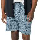 Amazon Essentials Men's Cotton Poplin Pajama Short with Cotton T-Shirt Set (White, S)